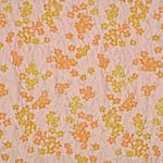 Tessuto Jacquard 002 Arancione, Giallo per Abbigliamento