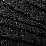 Black Cotton, Polyester fabric for dressmaking