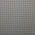 Beige silk crepon fabric with tie pattern