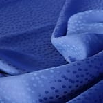 Tessuto Blu in Seta, Viscosa per abbigliamento