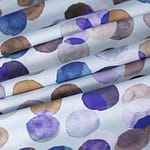 Blue Cotton Poplin fabric for dressmaking