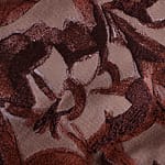 Brown Polyester, Silk fabric for dressmaking