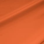 Tessuto Crêpe de Chine Stretch Arancione Aragosta in Seta, Stretch per abbigliamento