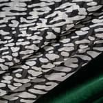 Spotted silk georgette apparel fabric | new tess