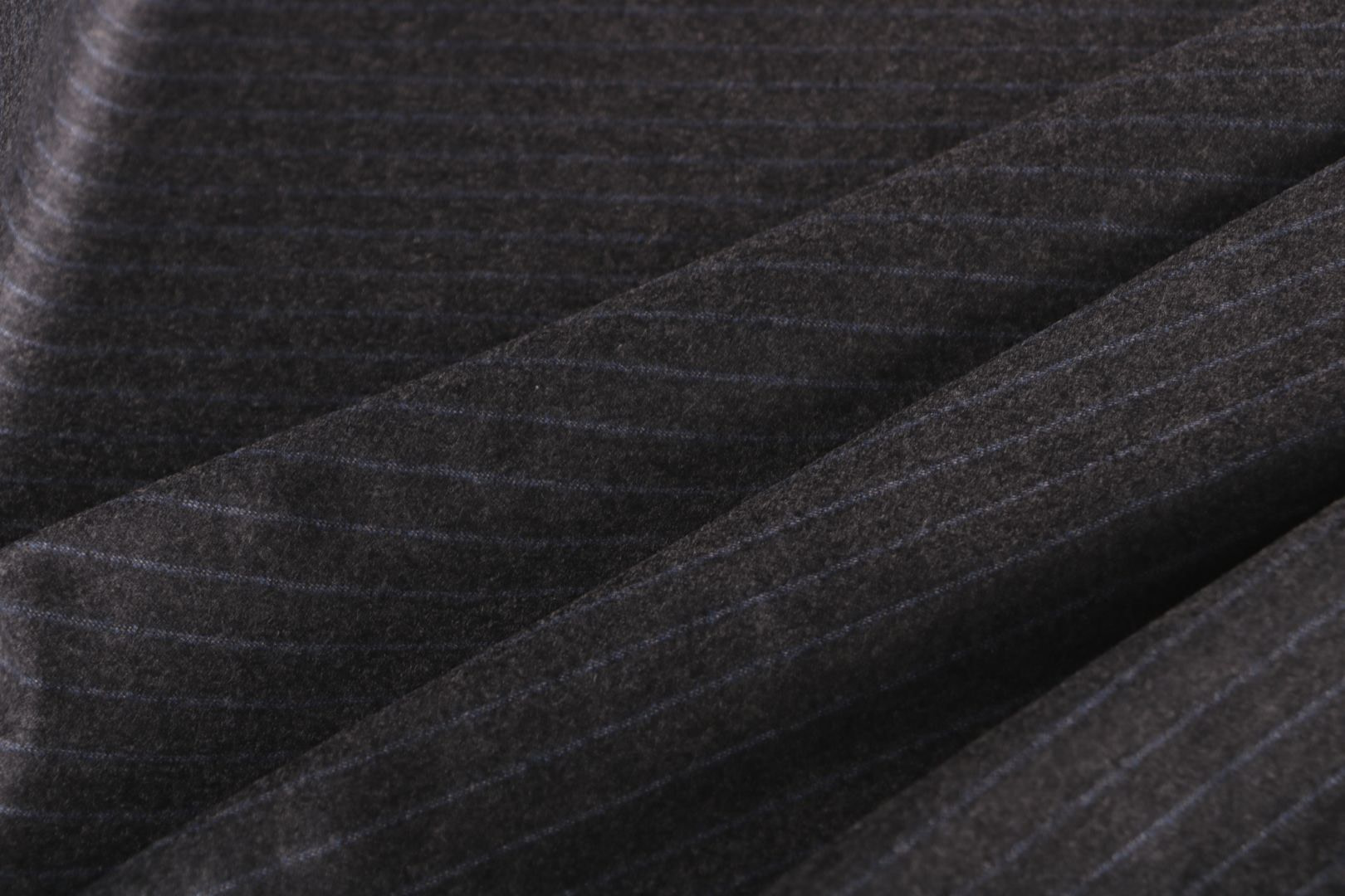 Tessuto Flanella Grigio in Lana per Abbigliamento TC000618