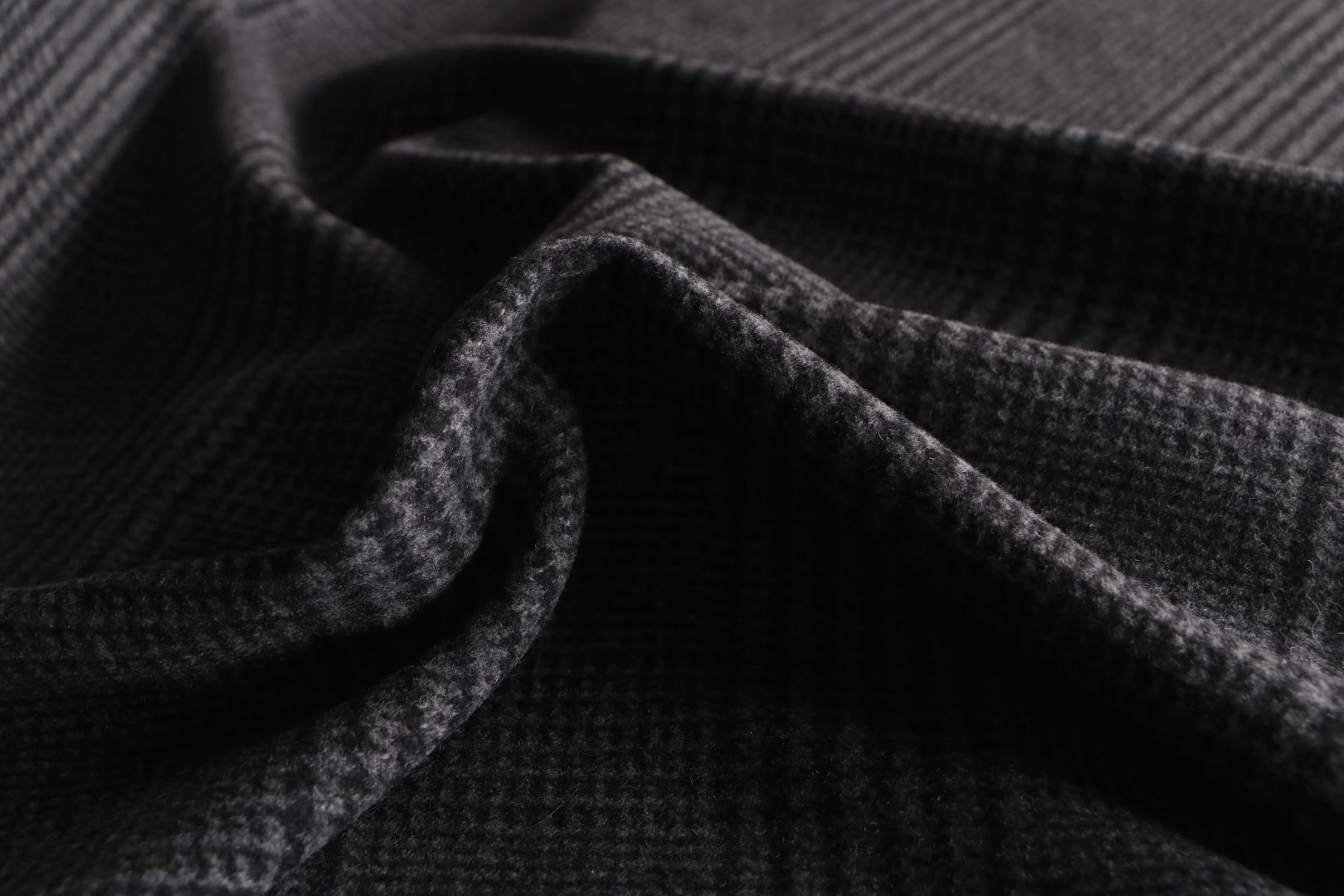 Gray Cashmere, Wool Apparel Fabric TC000700