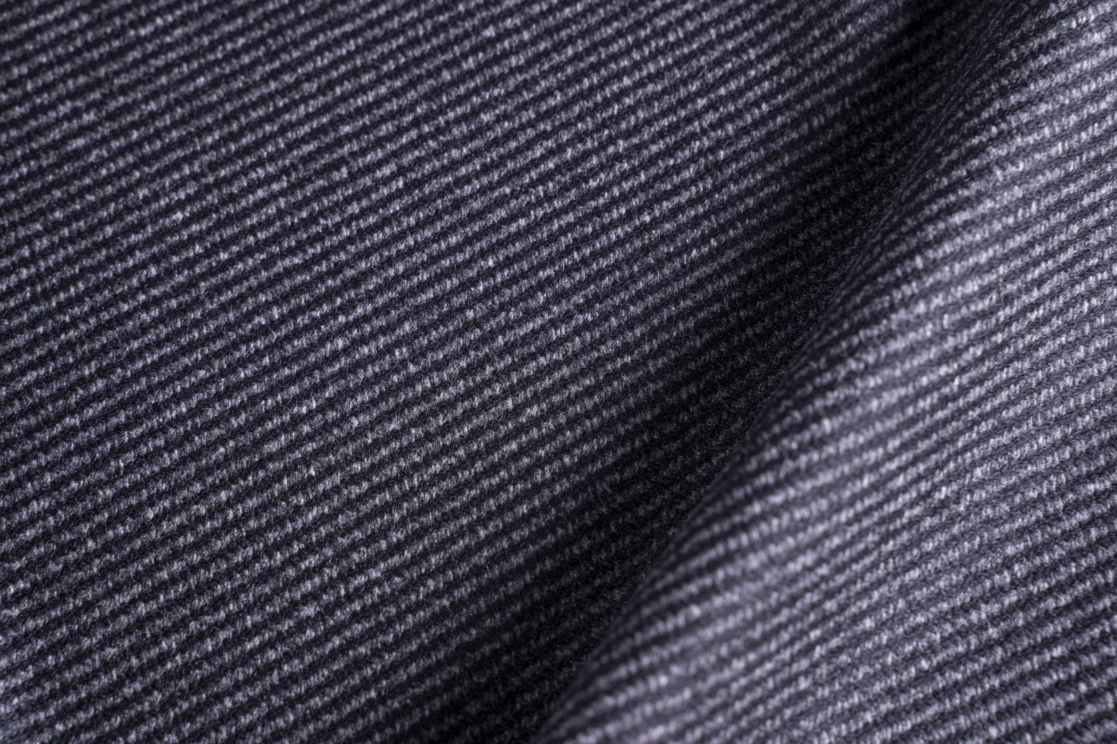 Black, Gray Wool Apparel Fabric TC000650
