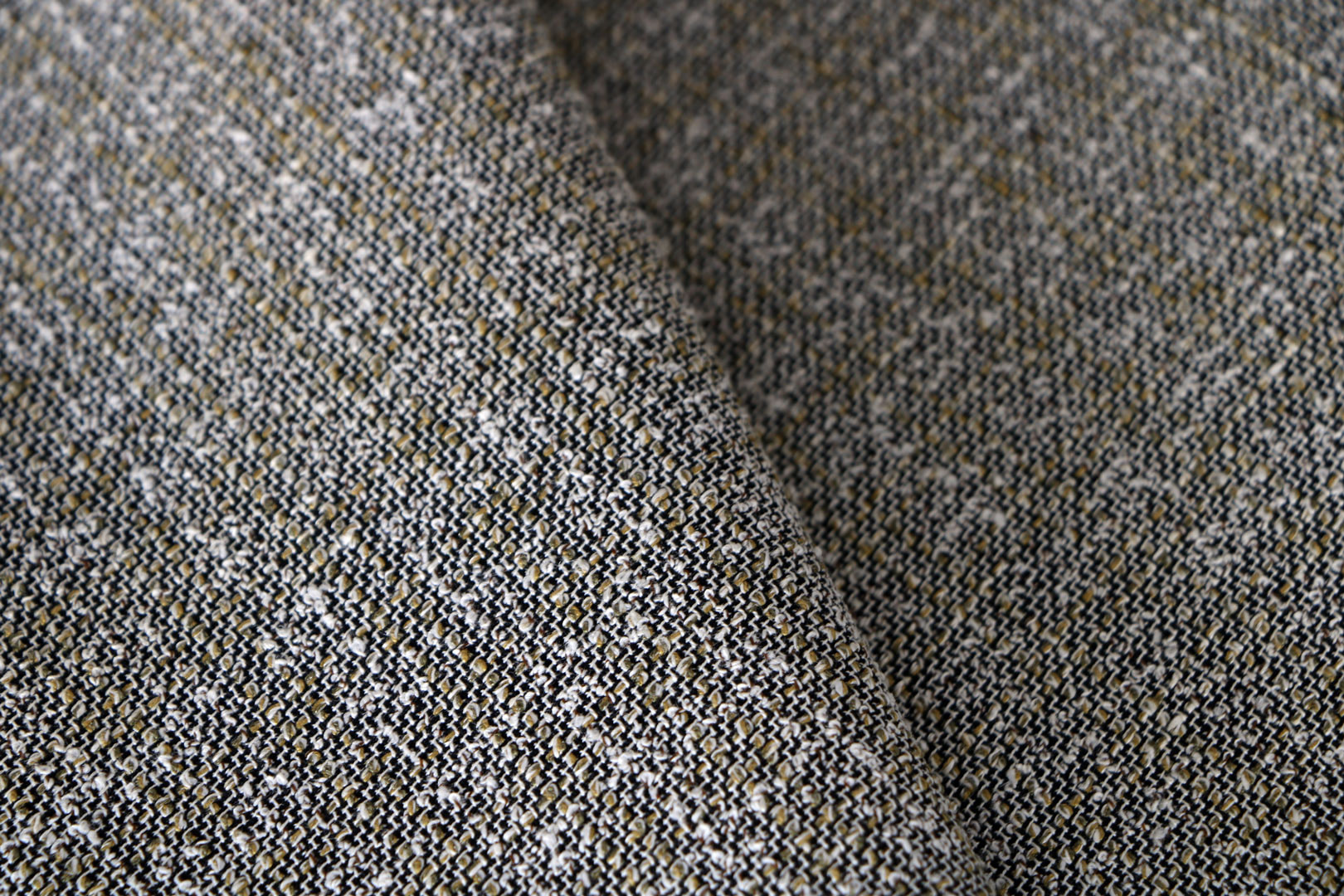 Green Cotton, Linen, Polyester, Silk, Stretch Apparel Fabric TC000731