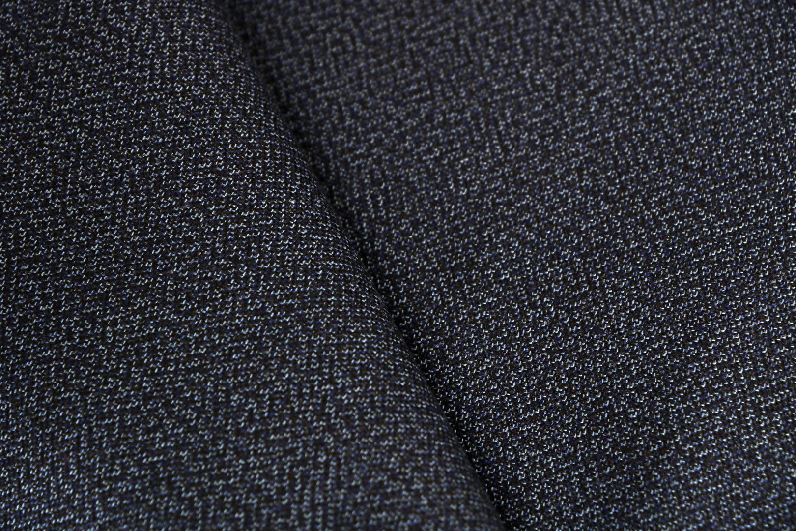 Tissu Couture Bleu en Coton, Laine TC000736