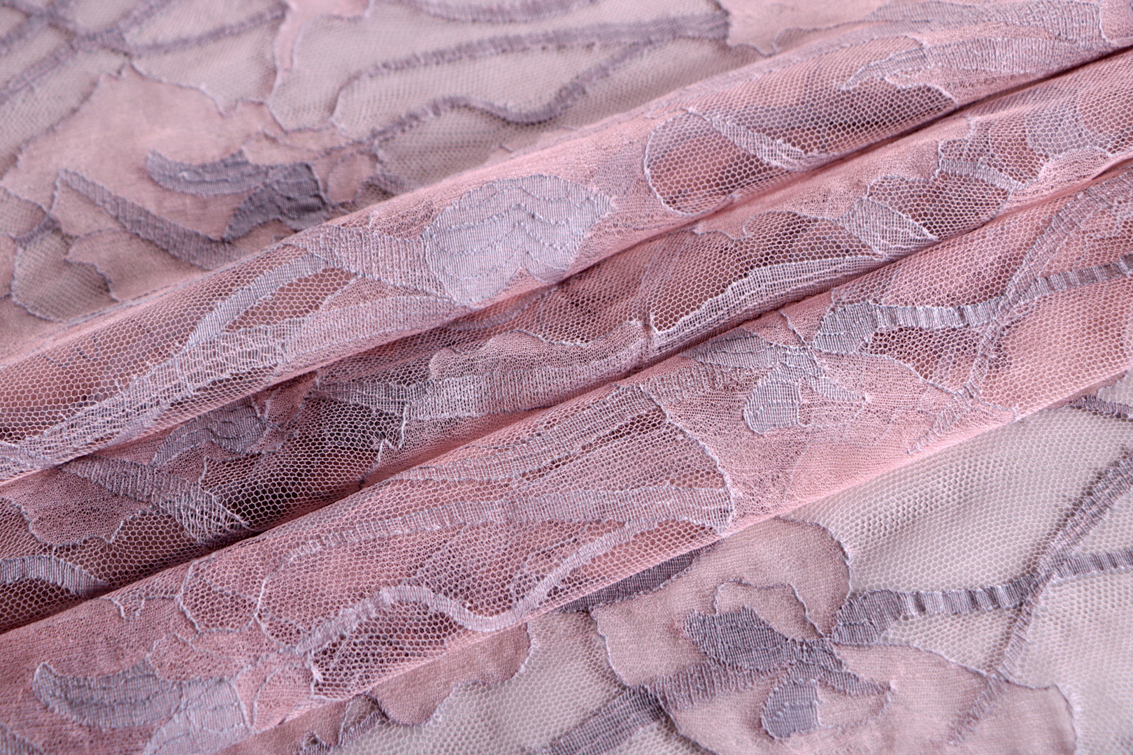 Tissu Couture Rose en Coton, Polyester TC001140