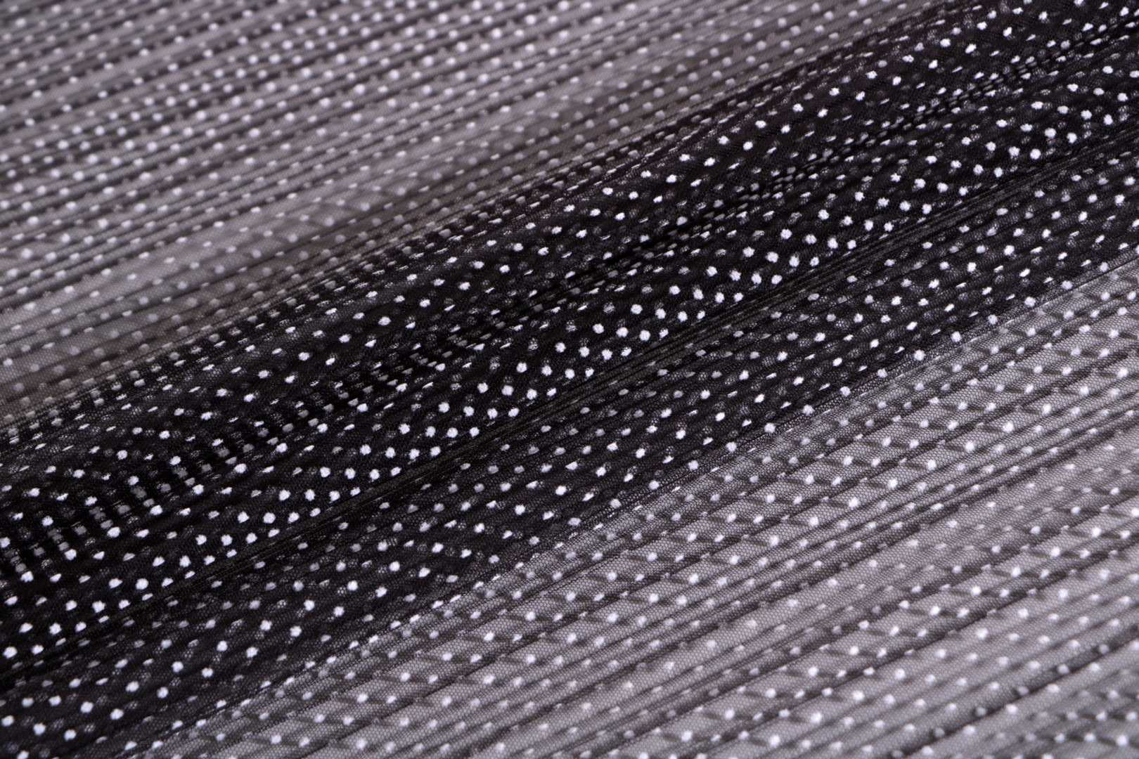 Black, White Polyester Apparel Fabric TC001160