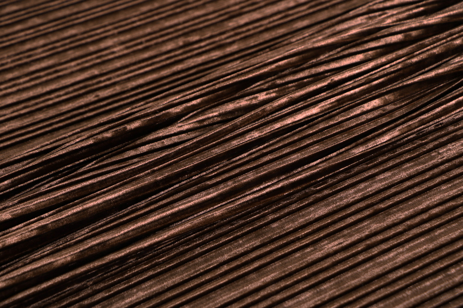 Brown Polyester fabric for dressmaking