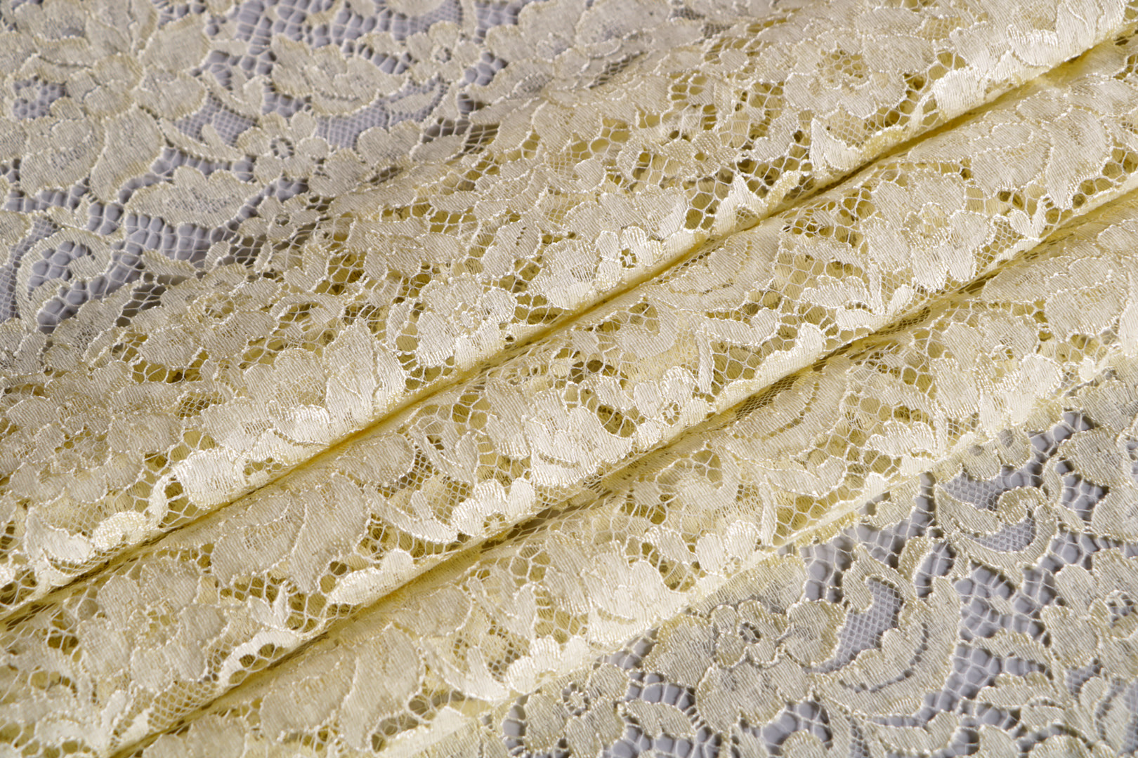 Yellow Cotton, Polyester, Viscose Apparel Fabric TC001184