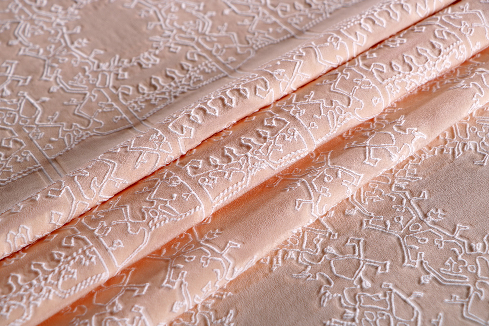Crepe de Chine Etnico Coupè UN001367