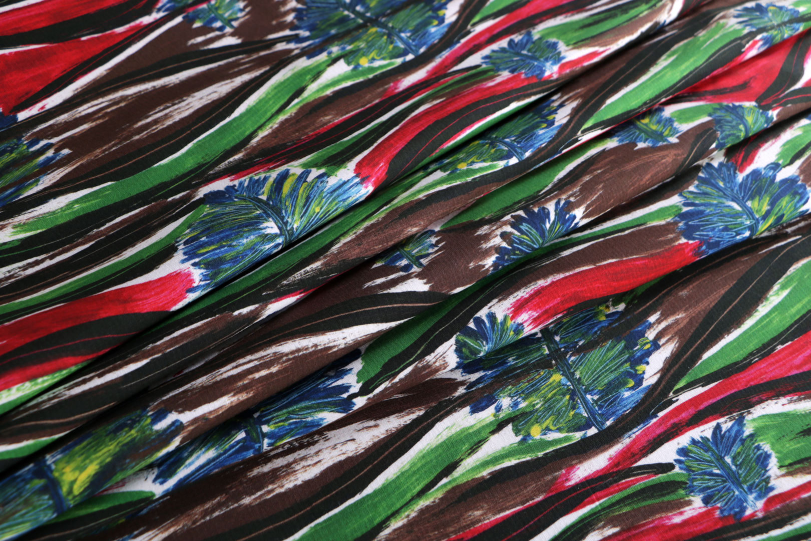 Blue, Green, Multicolor, Red Cotton fabric for dressmaking