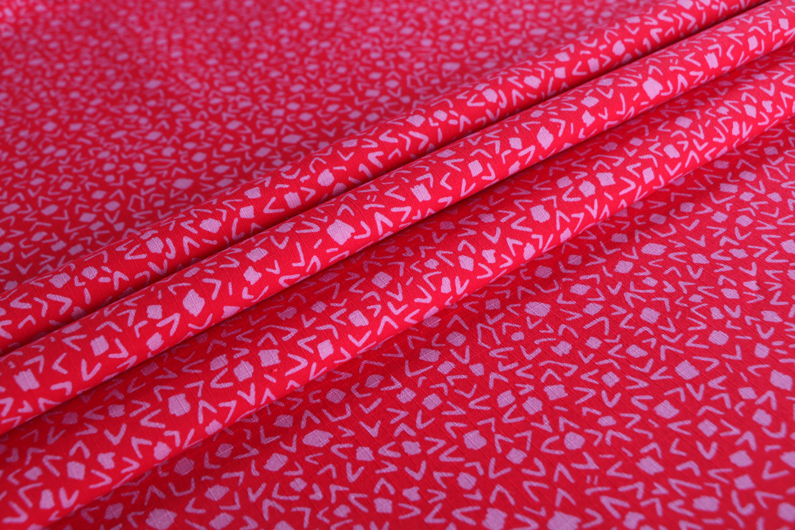 Fuxia, Pink Cotton fabric for dressmaking