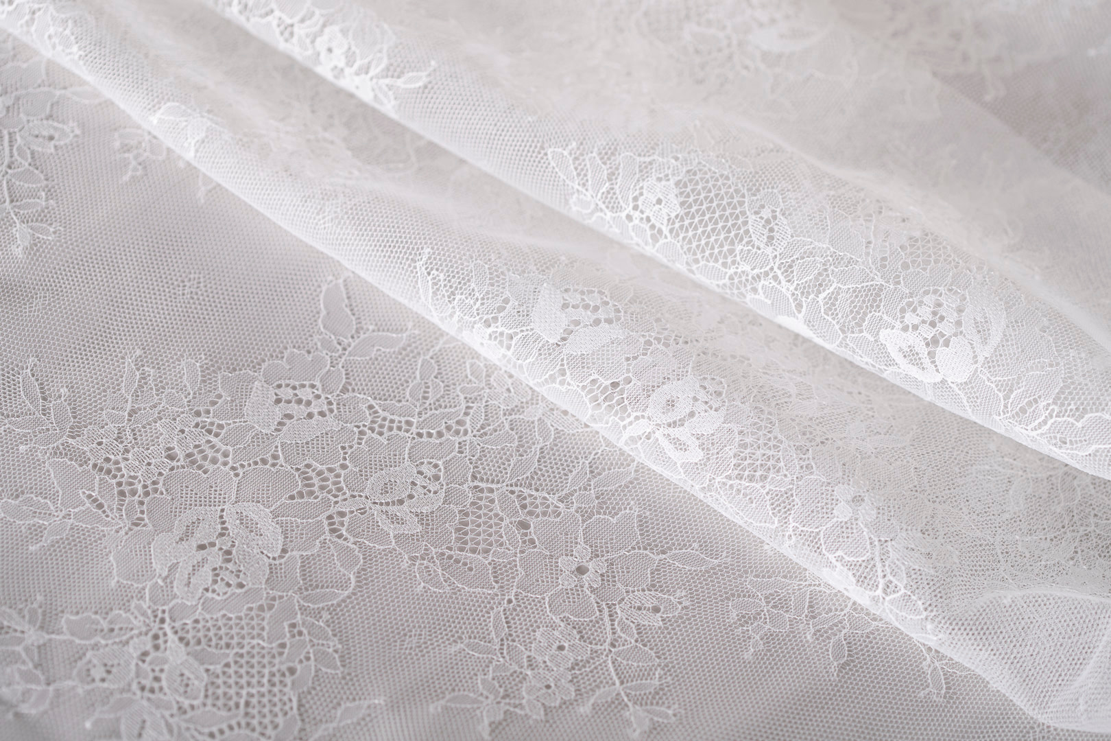 Tissu Couture Blanc en Polyester TC000788