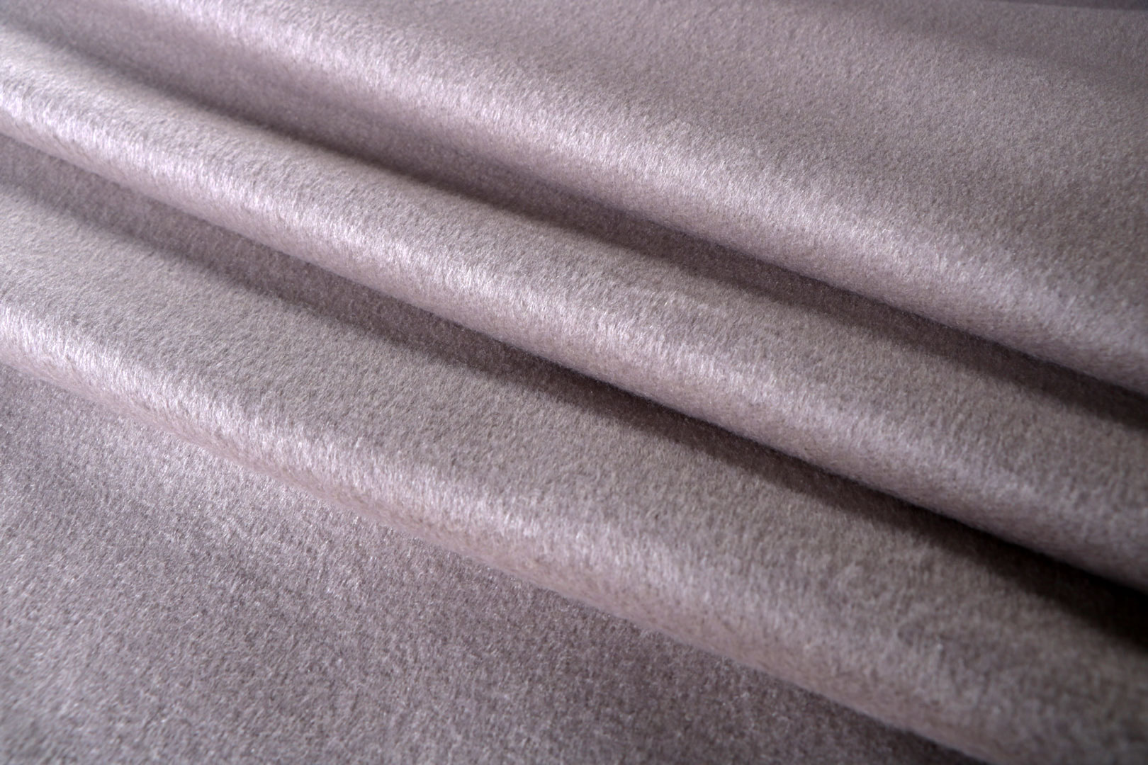 Gray Silk, Wool Apparel Fabric TC000883