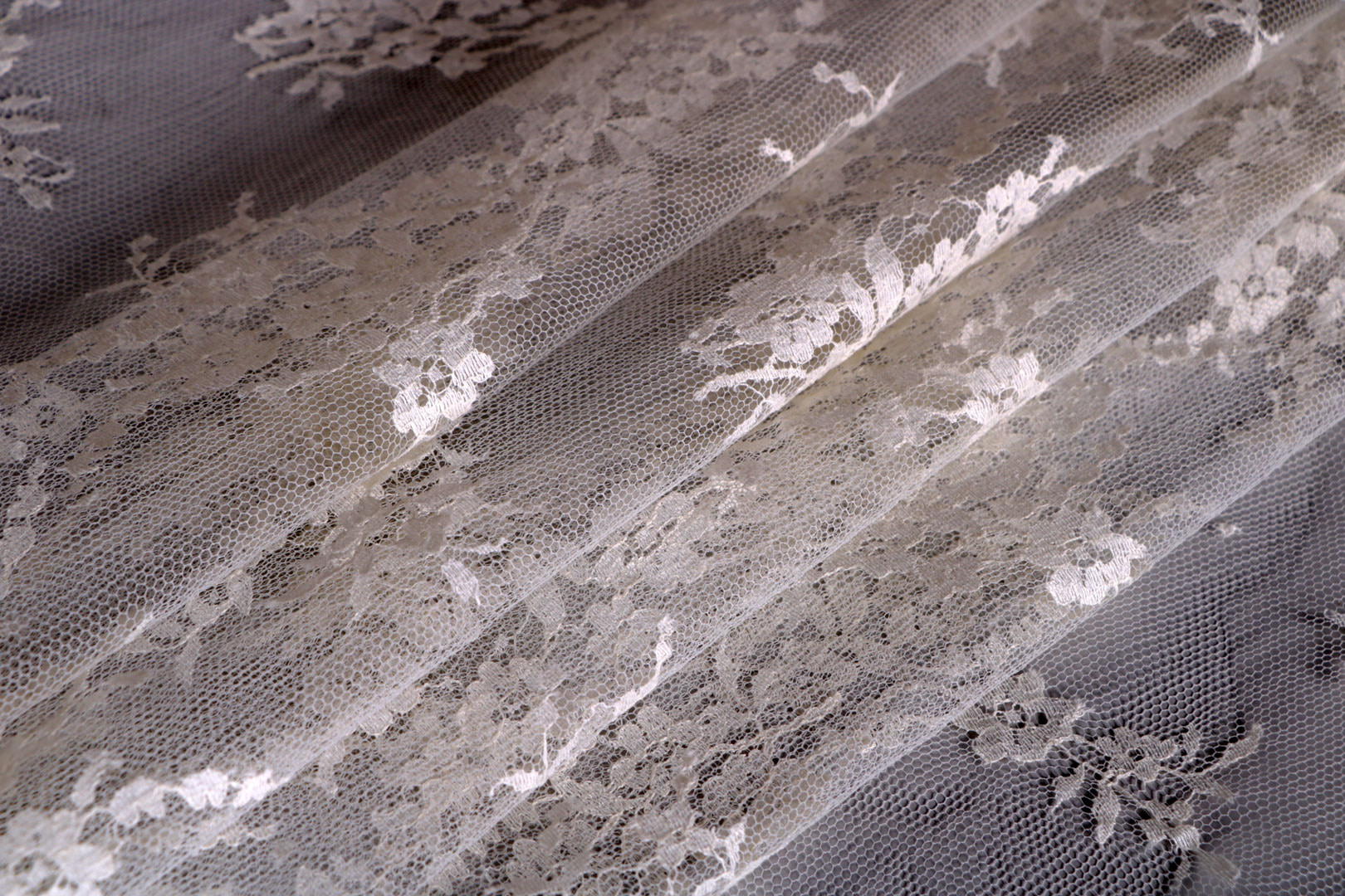 Tessuto Bianco in Cotone, Poliestere per abbigliamento