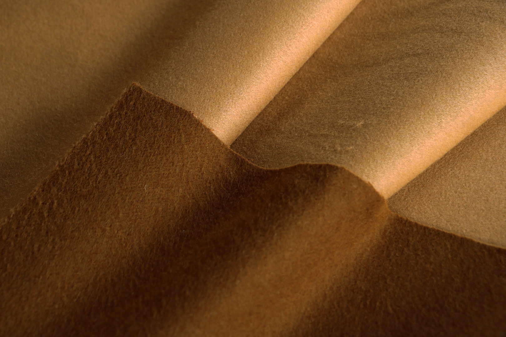 Beige, Brown Cashmere, Wool fabric for dressmaking