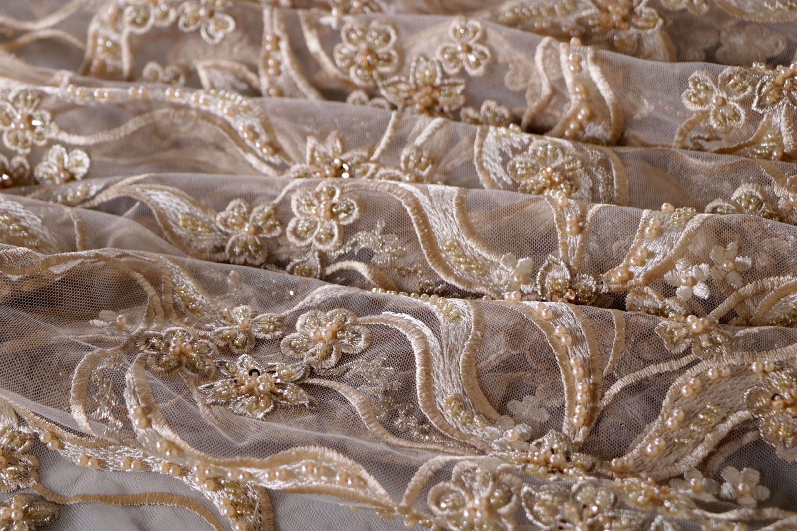 Tissu Couture Jaune en Polyester UN001245