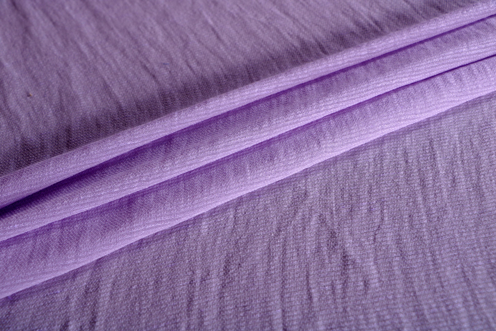 Tessuto Viola in Lino, Seta per Abbigliamento UN001299