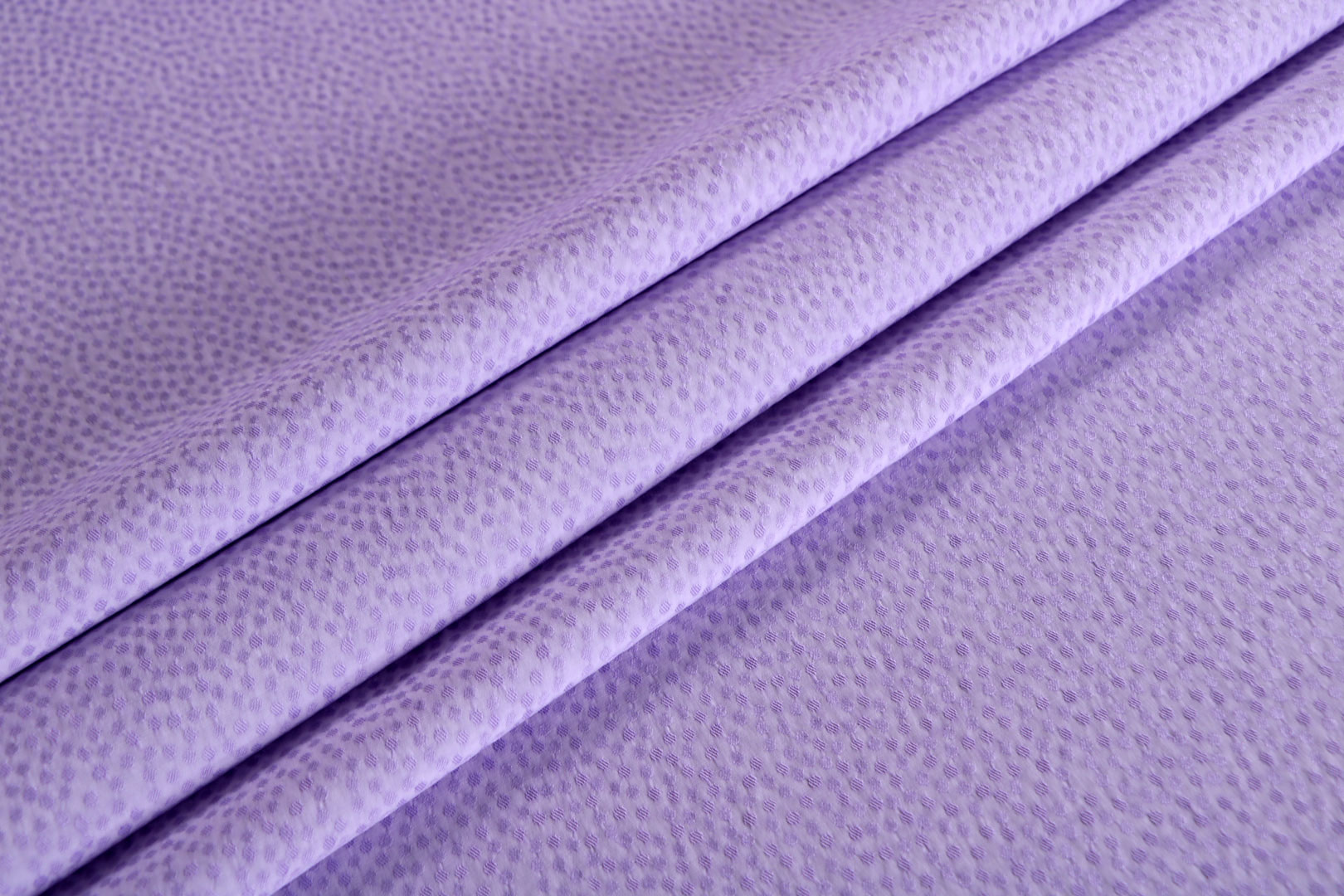 Tessuto Viola in Viscosa per abbigliamento