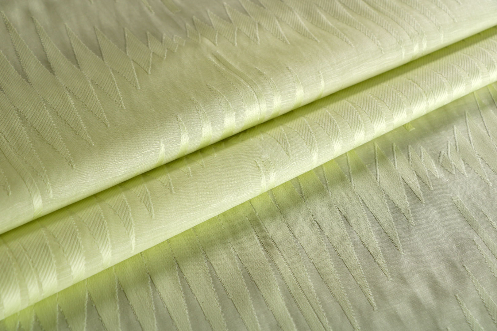 Yellow Cotton, Linen Apparel Fabric UN001305