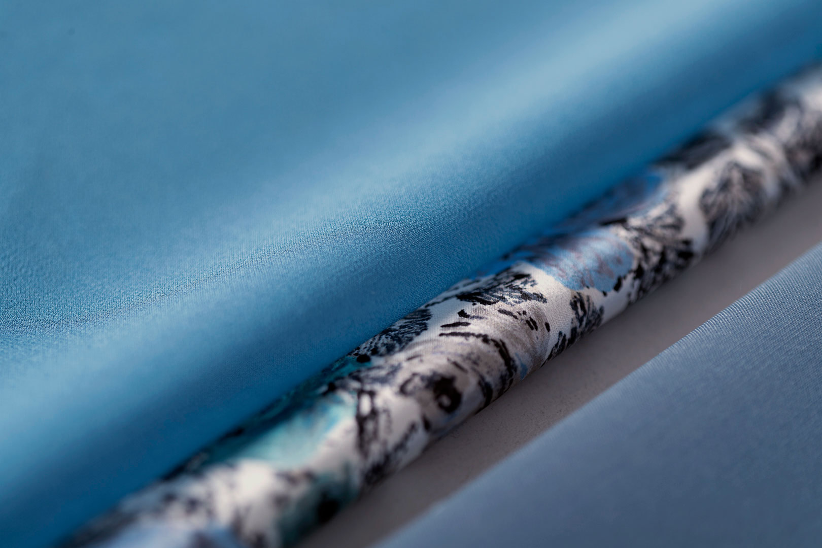 Spring Lake blue apparel fabrics | new tess