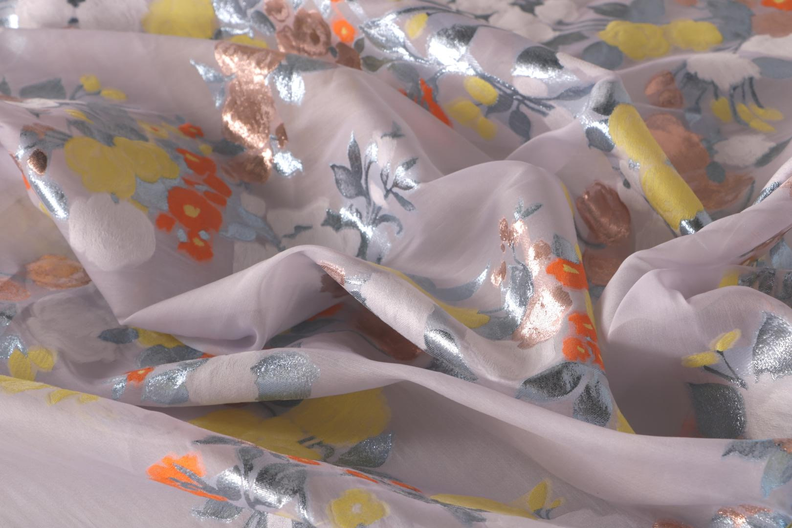 Fiore Organza Jacquard Coupé UN001076