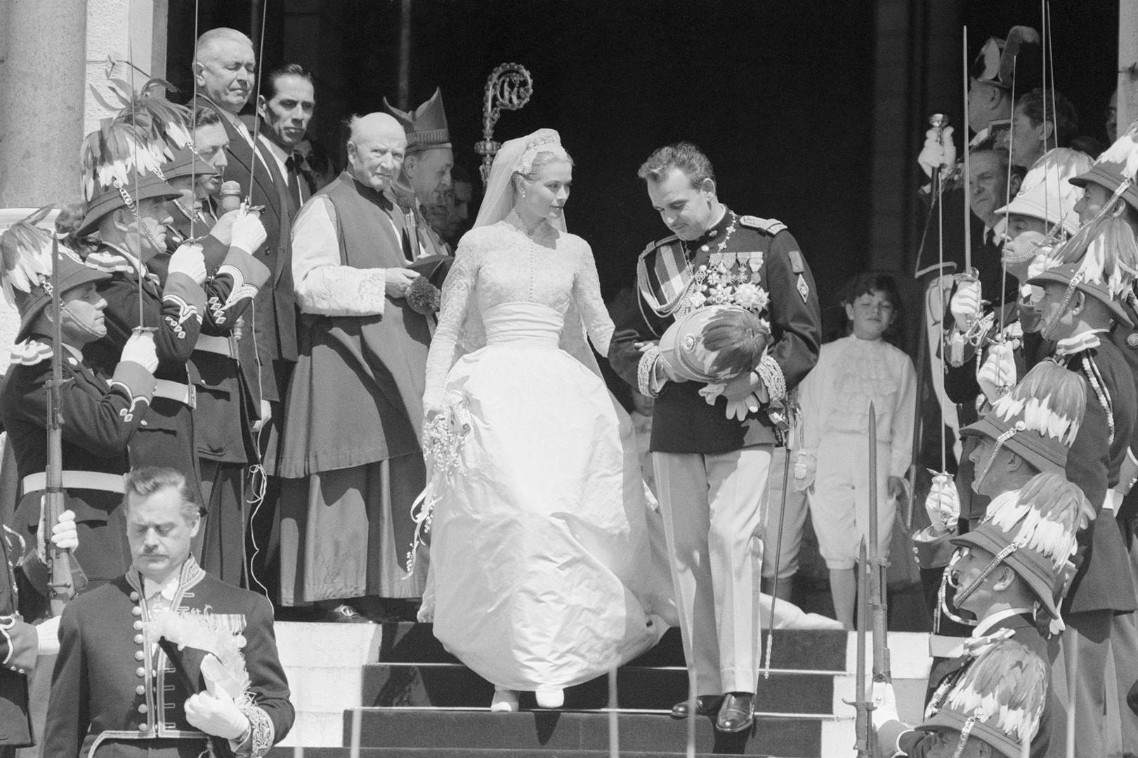 robe de mariée de Grace Kelly