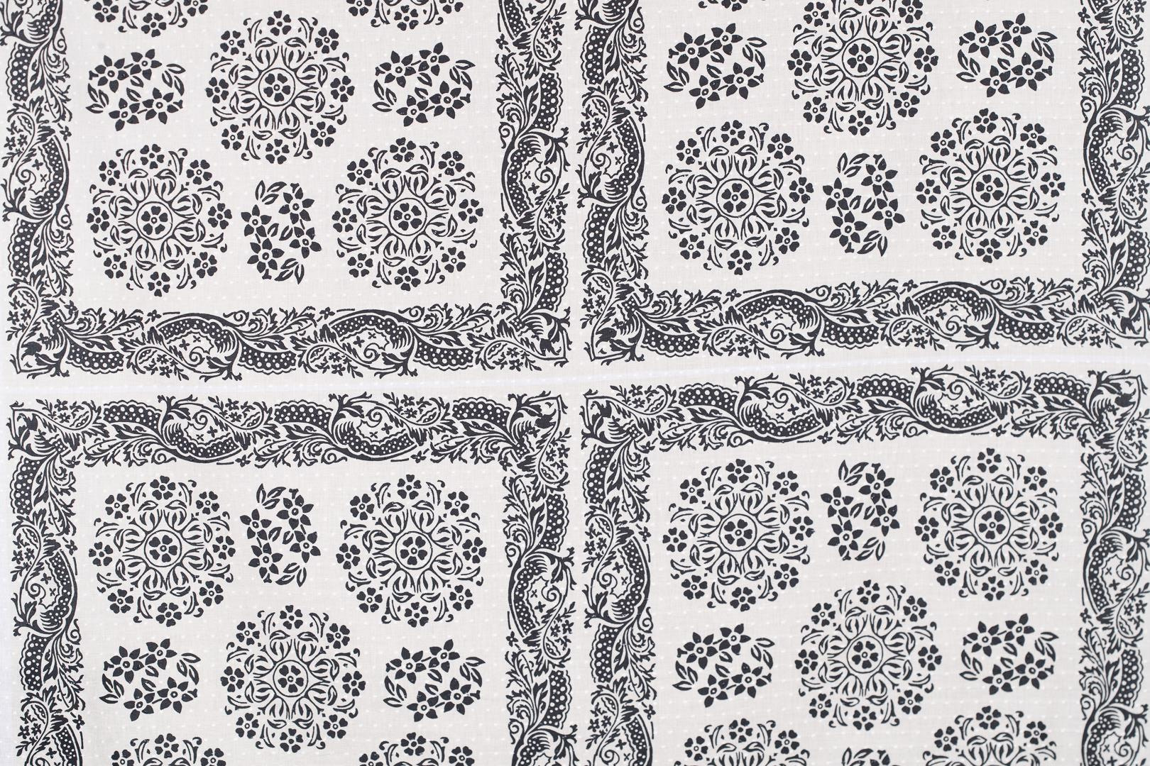Plumeties Cotone Fiori Etnici ST000339