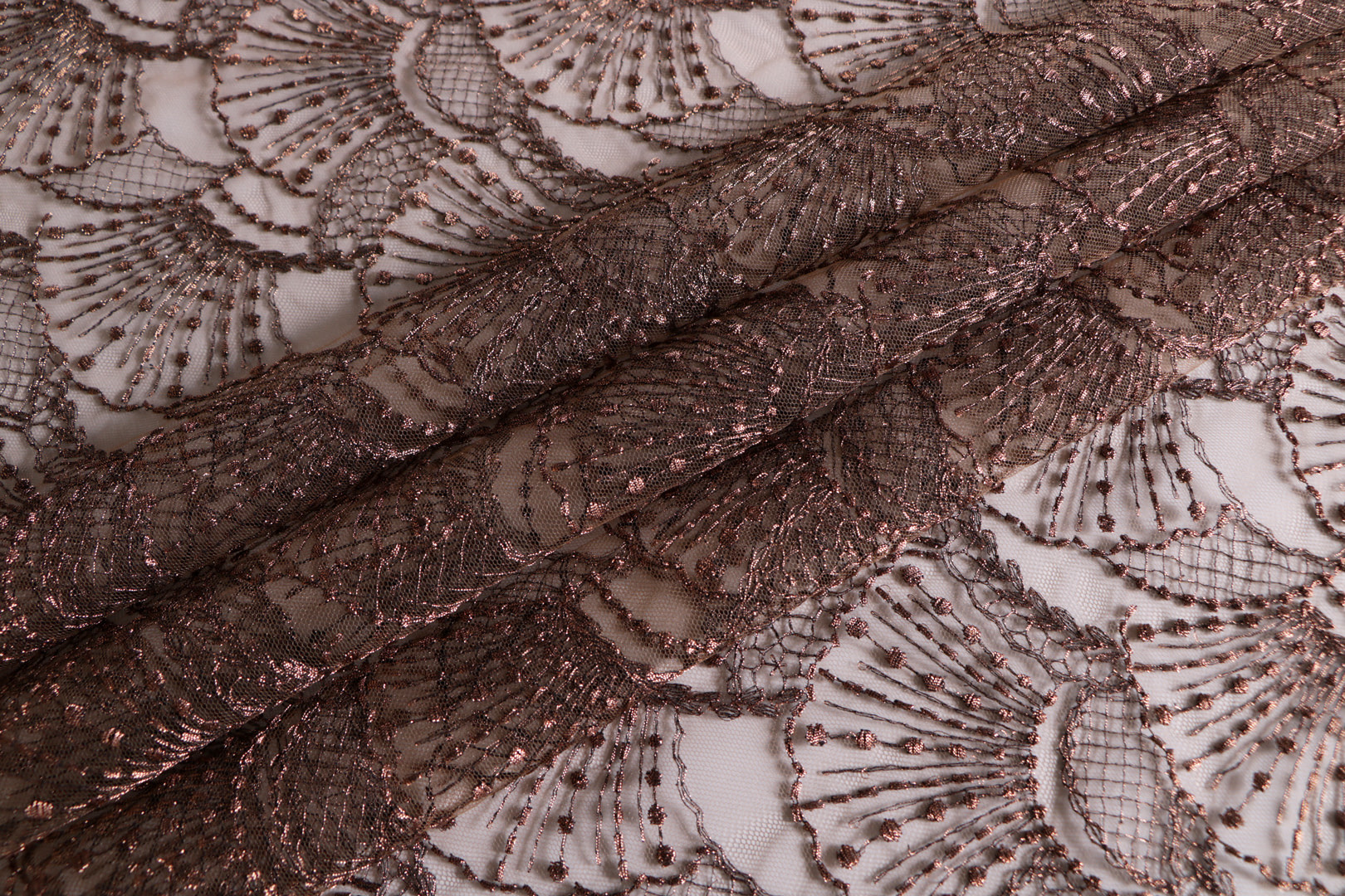 Tulle Ricamato Conchiglia TC001297