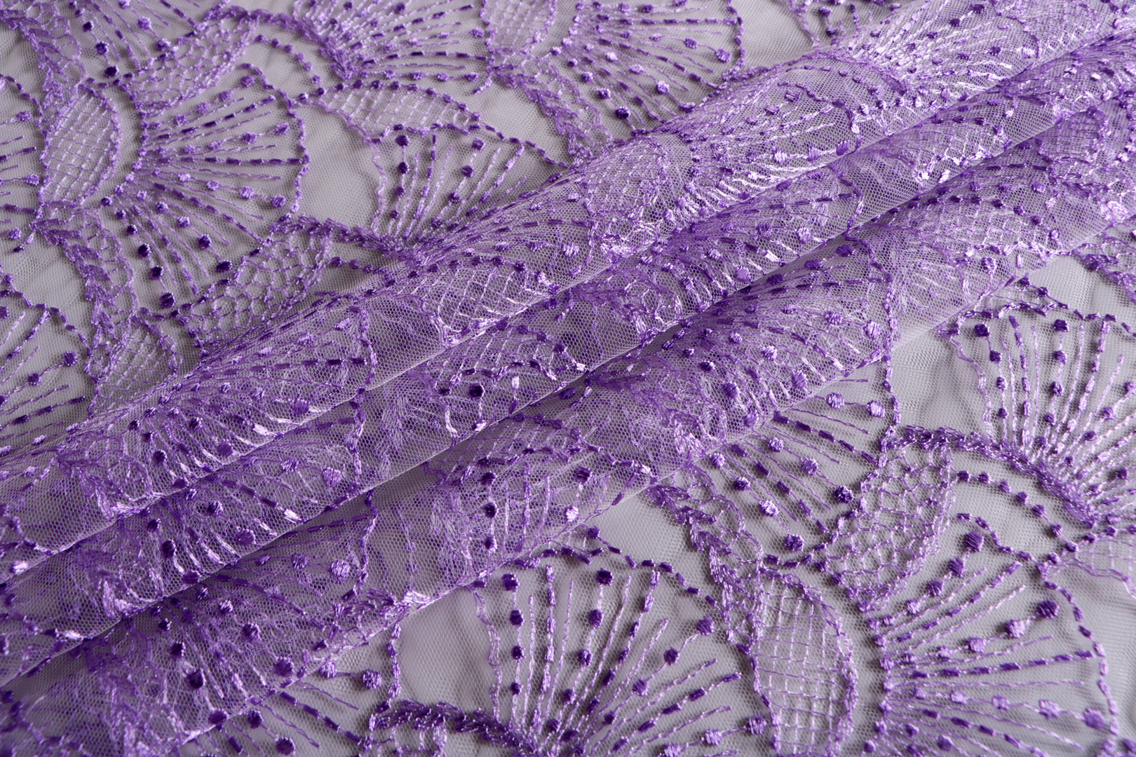 Tulle Ricamato Conchiglia TC001298