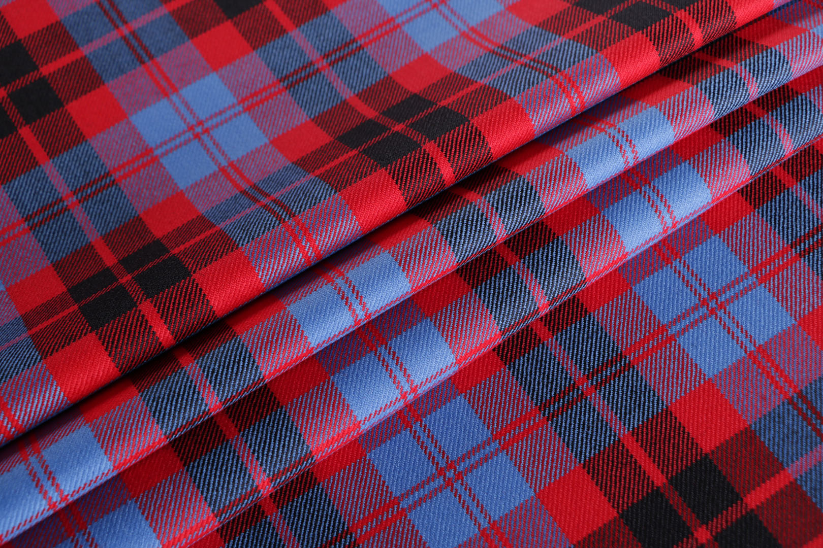 Plaid skirt material hotsell