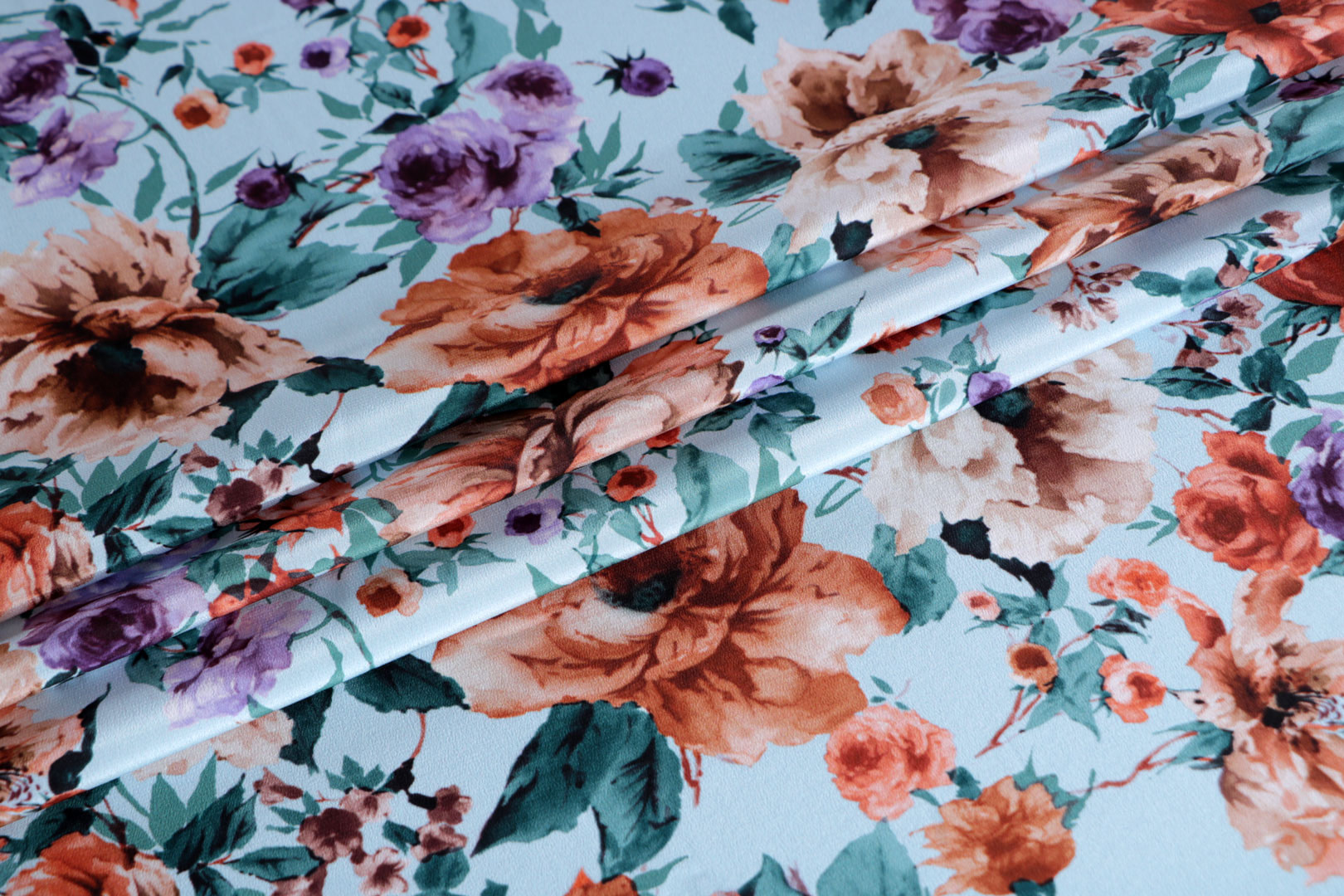 Crepe Fiori Sfumati ST000637