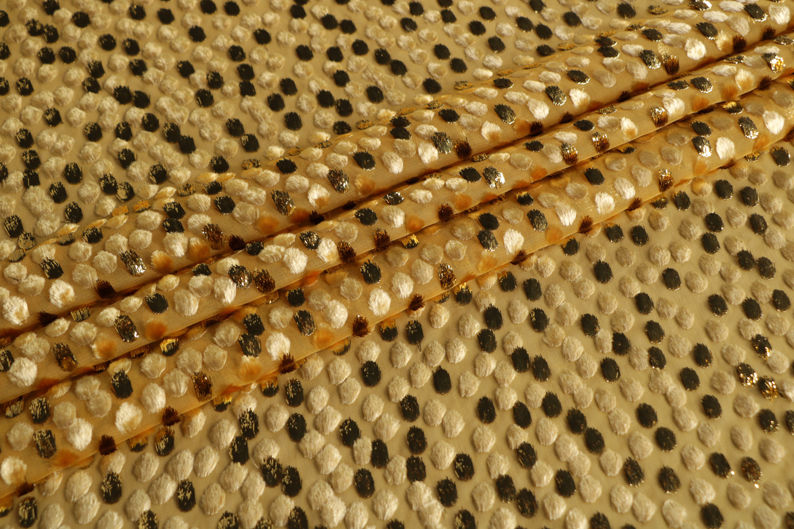 Velluto Devore Pois Fantasia TC001034