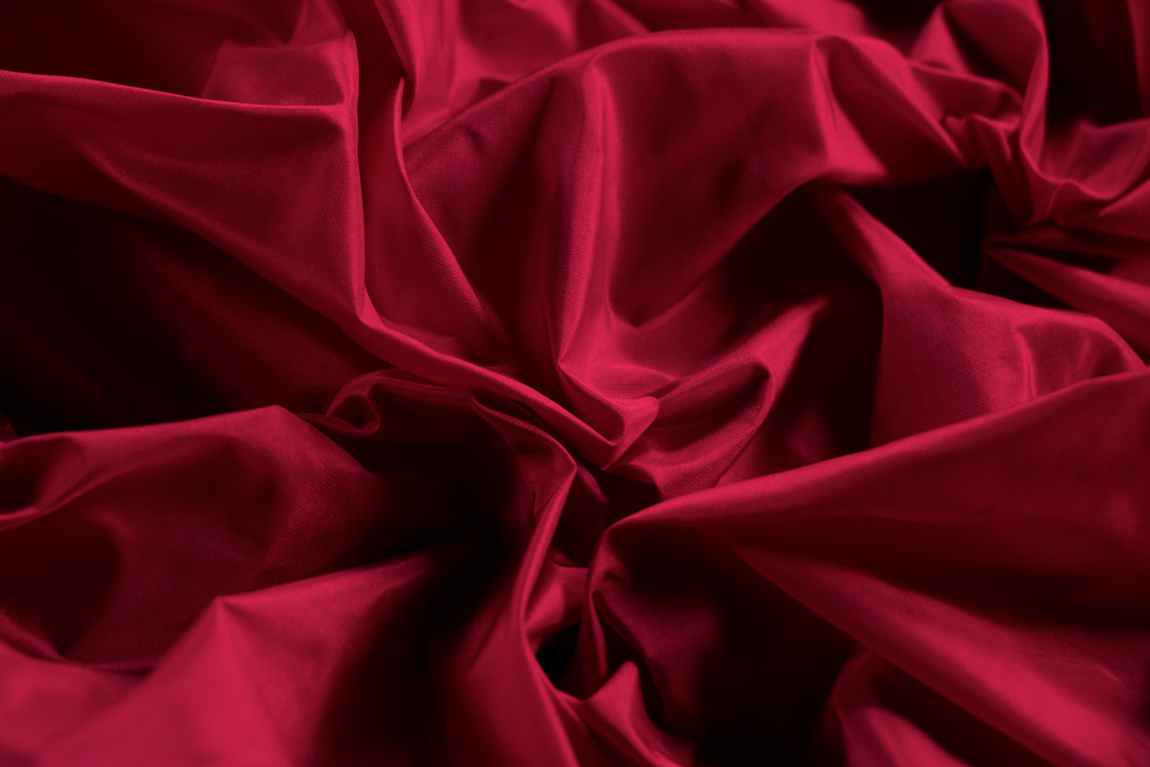 Ruby red taffeta fabric | new tess