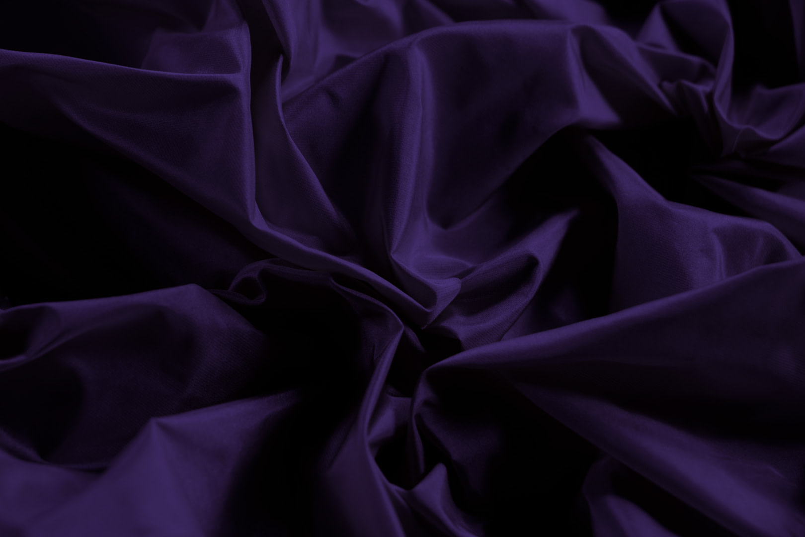 Indigo Purple Silk Taffeta Apparel Fabric