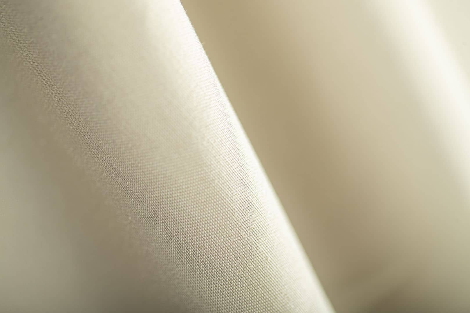 Sandy beige gabardine fabric in stretch cotton | Larusmiani Fabrics
