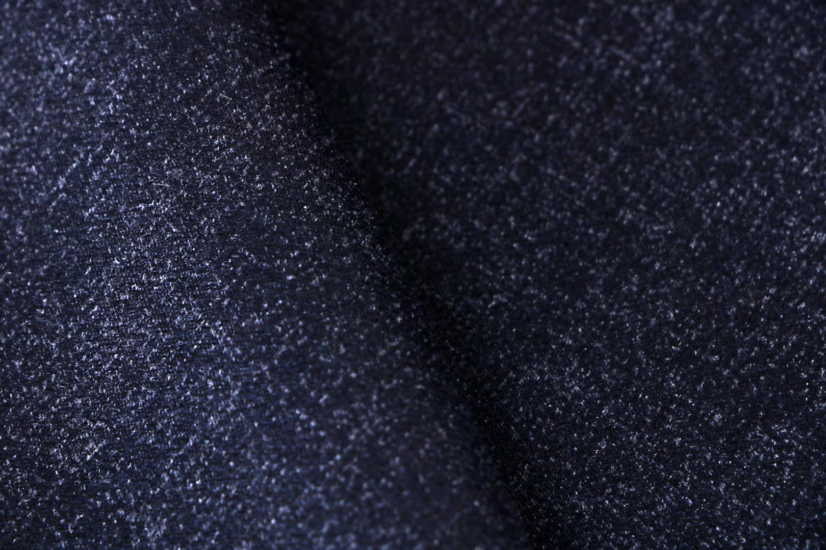 Blue Polyester, Stretch, Wool fabric for dressmaking