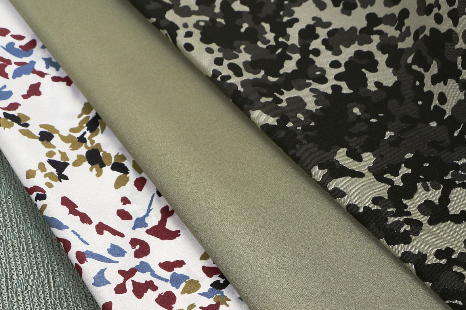 Moss Green fabrics for dressmaking and fashion | new tess