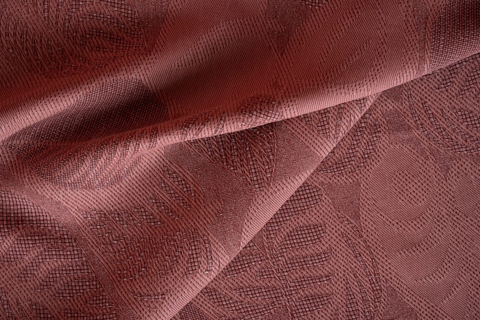Pink Cotton, Linen, Silk fabric for dressmaking