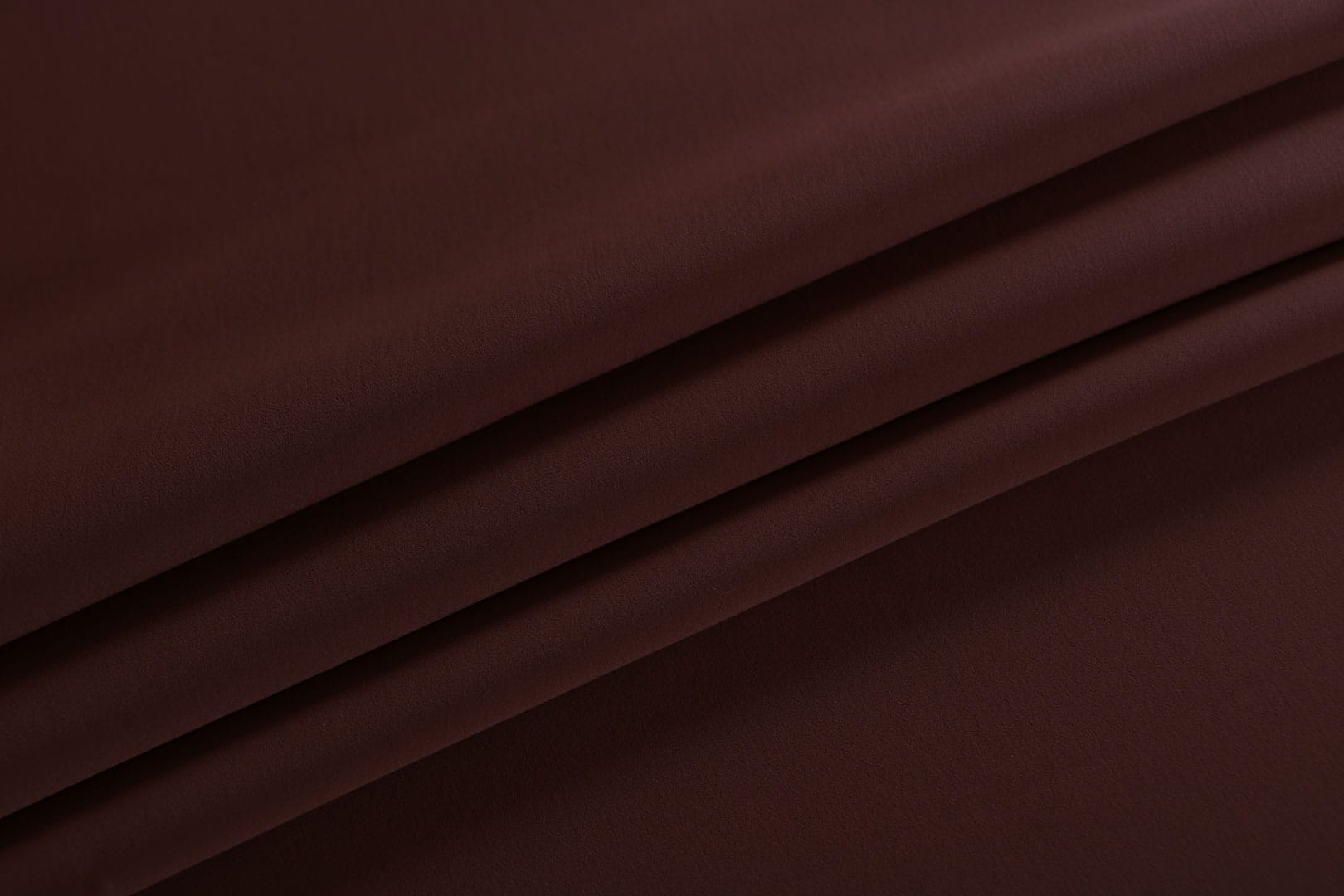 Cocoa Brown Polyester Heavy Microfiber fabric for dressmaking