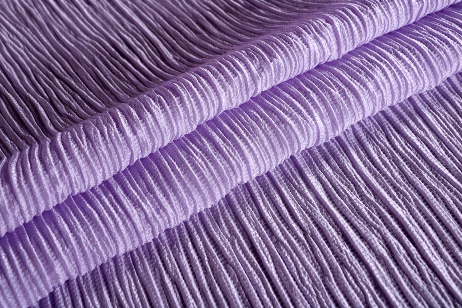 Purple Polyester, Silk fabric for dressmaking