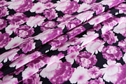 Tessuto Organza Jacquard Fiore Grande TC001101 per Abbigliamento