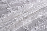 Embroidered Tulle for wedding dress