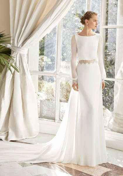 Georgette Wedding Dress  Morilee