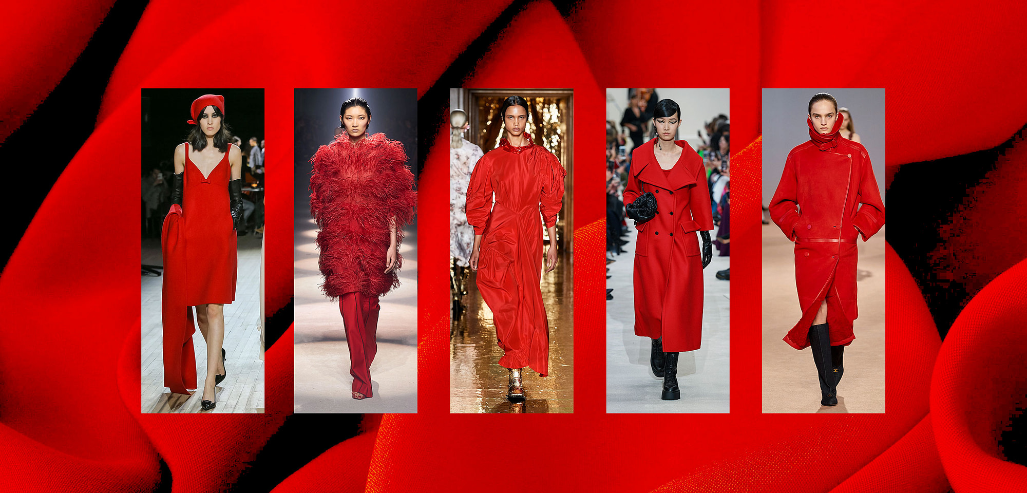Fall 2020 Fashion color trends: Red