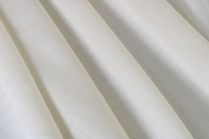Tissu Couture Mousseline Blanc en Coton TC000770